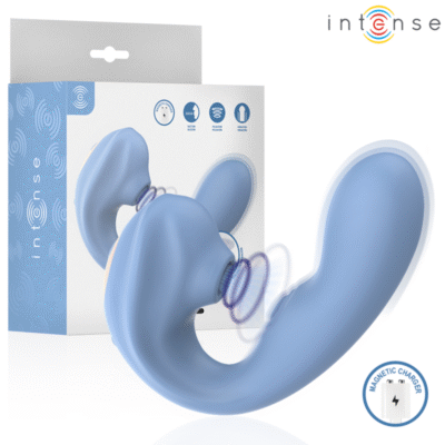 78034 INTENSE - GINA MULTIFUNCTION CLITORAL STIMULATOR BLUE