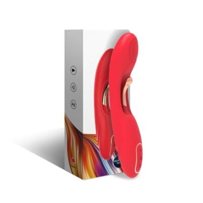79523 ARMONY - VIBRATOR WITH OSCILLATING TONGUE RED