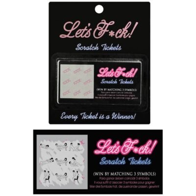 79626 KHEPER GAMES - LET?S F*CK! SCRATCH TICKETS