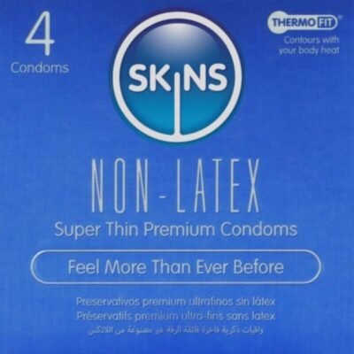 SKINS - LATEX-FREE CONDOMS PACK OF 4