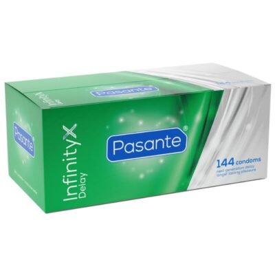 81018 PASANTE - DELAY INFINITY CONDOMS BOX 144 UNITS