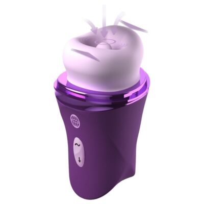 FANTASY FOR HER - LUSH KISS PLUSH PURPLE SUCTION & LICKING CLITORAL STIMULATOR