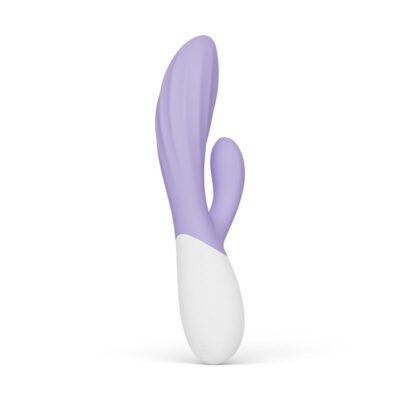 LELO - INA TWIST DOUBLE VIBRATOR RABBIT FOR G-SPOT AND CLITORIS LAVENDER