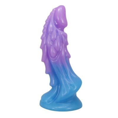 81854 POWER MONSTERS - ATLANTEANS REALISTIC DILDO WITH SUCTION CUP 19 CM Ø 5 CM BLUE & PURPLE