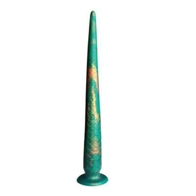 81866 POWER MONSTERS - WILDWYRM TAIL BICOLOR FANTASY SILICONE DILDO 47 CM Ø 4 CM
