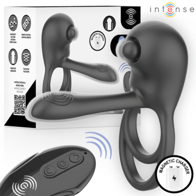 INTENSE - SPIKE REMOTE CONTROL VIBRATING PENIS RING