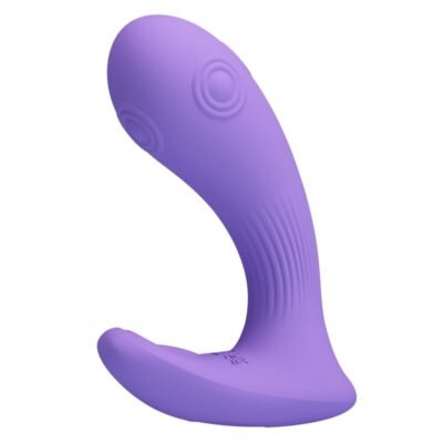 83987 PRETTY LOVE - ANDROMEDA RECHARGEABLE DUAL STIMULATION VIBRATOR PURPLE