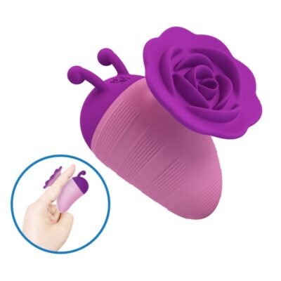 84247 PRETTY LOVE - LITTLE BEE RECHARGEABLE CLITORAL STIMULATOR 7 MODES PURPLE-PINK
