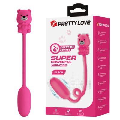 83983 PRETTY LOVE - OLSON RECHARGEABLE BULLET VIBRATOR WITH WIRED CONTROLLER PINK
