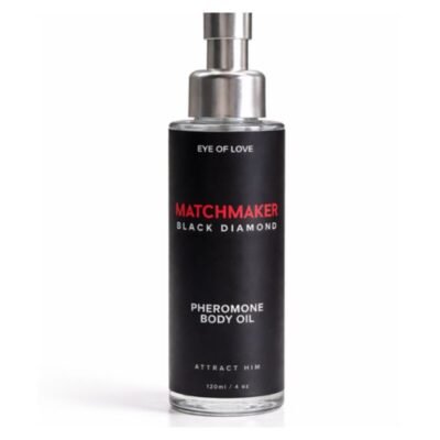 83592 EYE OF LOVE - MATCHMAKER BLACK DIAMOND PHEROMONE BODY OIL 120 ML