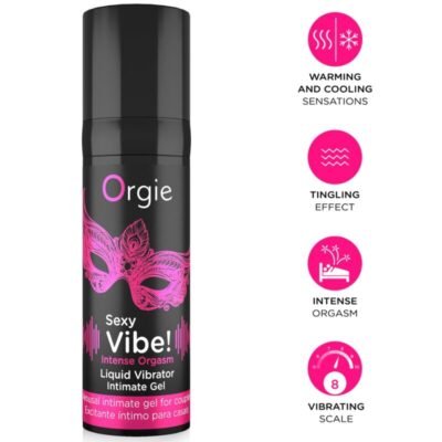 85648 ORGIE - SEXY VIBE! INTENSE ORGASM MULTIPLE SENSATIONS INTIMATE GEL 15 ML