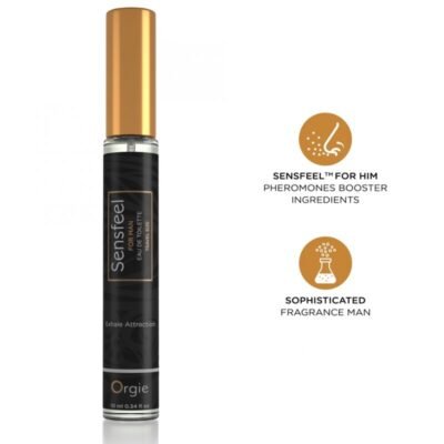 85961 ORGIE - SENSFEEL EAU DE TOILETTE WITH PHEROMONE BOOSTER TRAVEL SIZE FOR MEN 10 ML