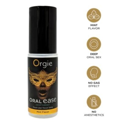 85605 ORGIE - ORAL EASE MOUTH AND THROAT SPRAY MINT 50 ML