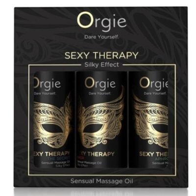 85895 ORGIE - SEXY THERAPY MINI SIZE COLLECTION SENSUAL MASSAGE OILS 3 X 30 ML