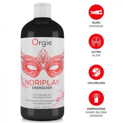 85794 ORGIE - NORIPLAY ENERGIZER BODY TO BODY NURU MASSAGE GEL 500 ML