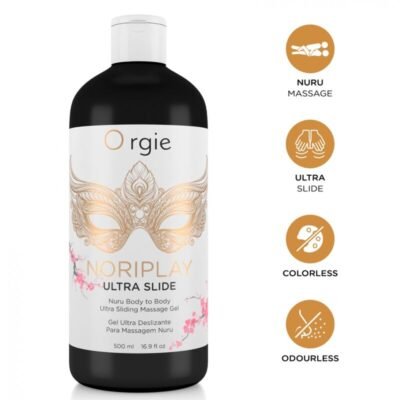 85869 ORGIE - NORIPLAY ULTRA SLIDE BODY TO BODY NURU MASSAGE GEL 500 ML