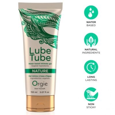 85811 ORGIE - LUBE TUBE NATURE WATER-BASED INTIMATE GEL 150 ML
