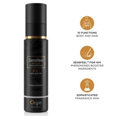 85922 ORGIE - SENSFEEL FOR MAN SEDUCTION ELIXIR 10 IN 1 BODY AND HAIR 100 ML