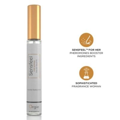 85962 ORGIE - SENSFEEL EAU DE TOILETTE WITH PHEROMONE BOOSTER TRAVEL SIZE FOR WOMEN 10 ML