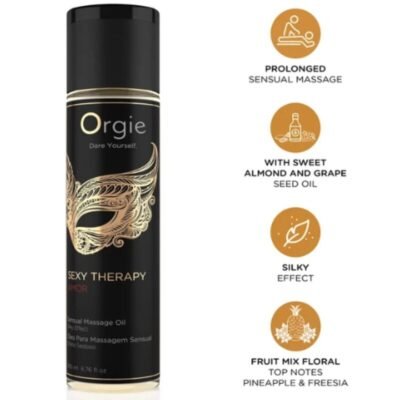 85874 ORGIE - SEXY THERAPY AMOR SENSUAL MASSAGE OIL 200 ML