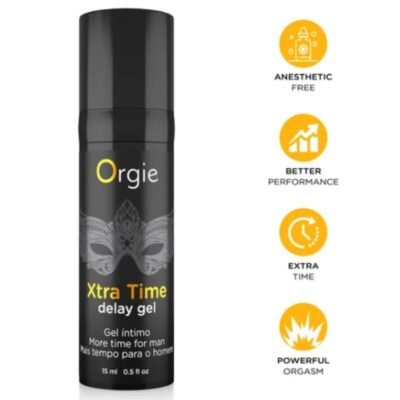 85609 ORGIE - XTRA TIME DELAY GEL ANESTHETIC FREE 15 ML
