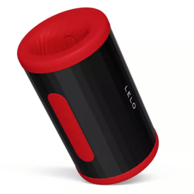 83556 LELO - F2S DOUBLE SONIC MALE STROKER WITH DUAL SONIC STIMULATION RED