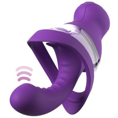 86278 FANTASY FOR HER - VELOURA TOUCH G-SPOT PLEASURE PUMP PURPLE G-SPOT INTIMATE PUMP